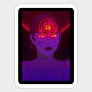 Psychonaut Girl (GIF) Sticker